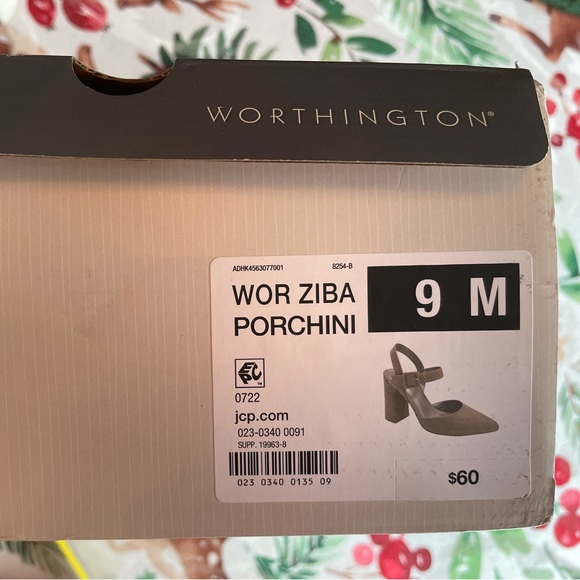 NIB WORTHINGTON TAN HEELS - Picture 6 of 6